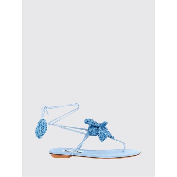 AQUAZZURA Handbags - Aquazzura Heeled Sandal Woman Blue